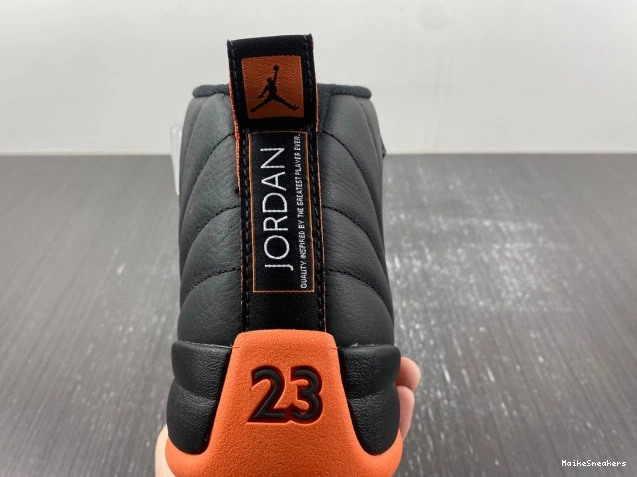 MaikeSneakers Orange Jordan Air 12 FD9101-081 Brilliant WMNS 0731